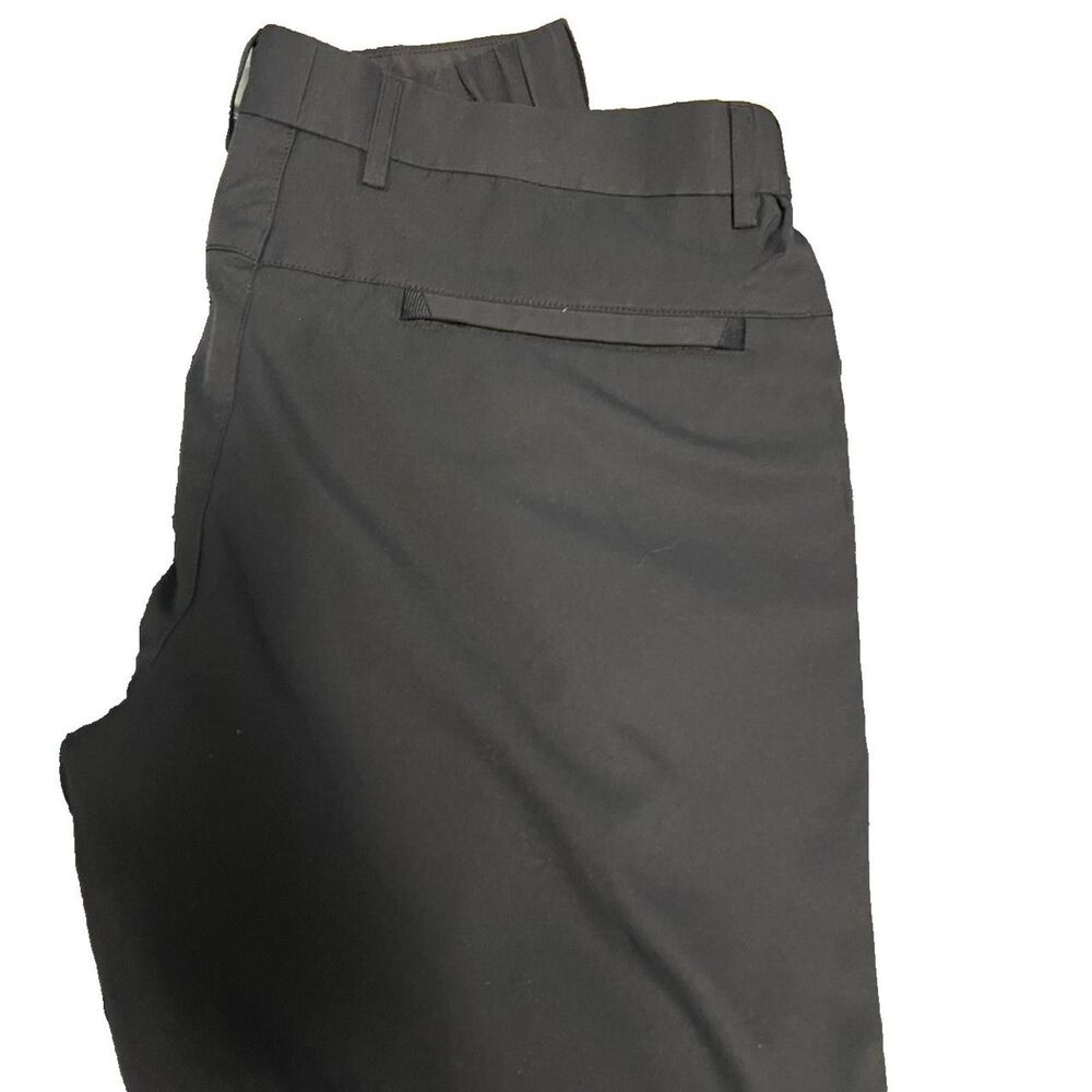 Men's Deep Blue Performance Dress Pants - Slim Fit